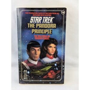 Pocket Books Star Trek Book Mass Market The Pandora Principle Sci-Fi #49